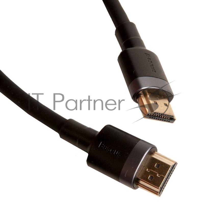 Кабель HDMI BASEUS Cafule, 4KHDMI - 4KHDMI, 2.0 м, черный