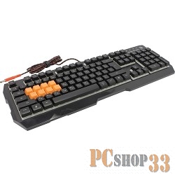 Клавиатура A4 Bloody B188 черный USB Multimedia Gamer LED