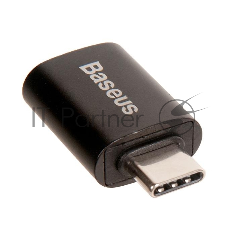 Переходник BASEUS Ingenuity Series Mini OTG, Type-C - USB-A 3.1, черный