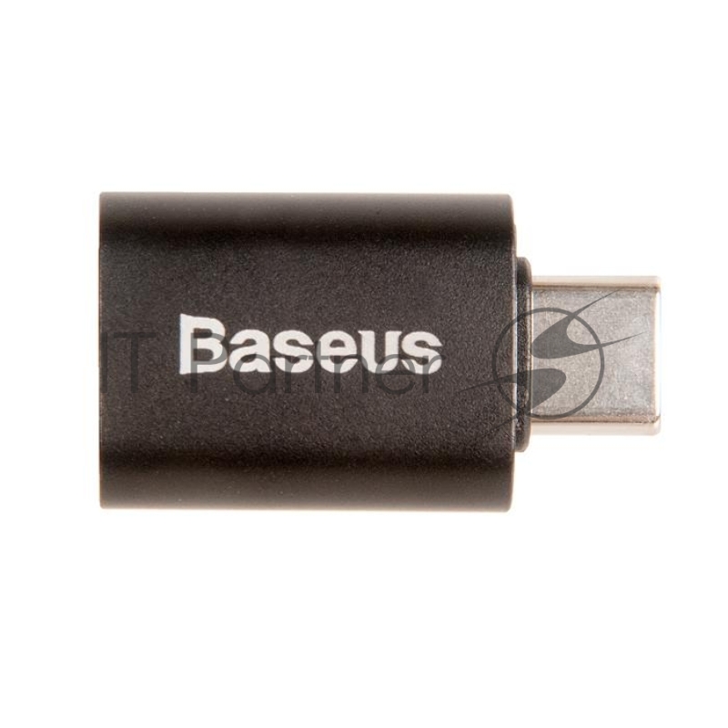 Переходник BASEUS Ingenuity Series Mini OTG, Type-C - USB-A 3.1, черный