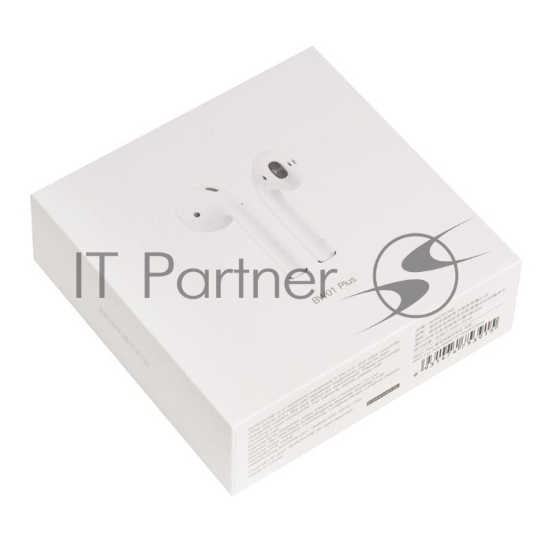 Наушники BOROFONE BW01 Plus беспроводные оригинальной серии с док станцией TWS, BT 5.1, белый