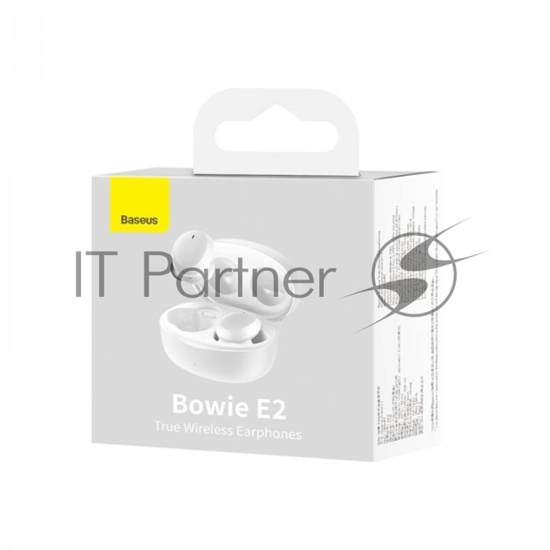 Наушники BASEUS Bowie E2, беспроводные, BT 5.2, белый