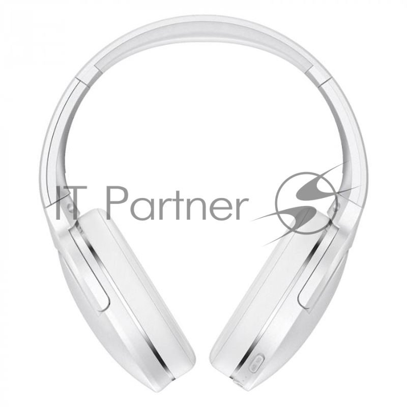 Наушники BASEUS Encok D02 Pro полноразмерные, беспроводные, BT 5.0, jack 3.5 мм, белый