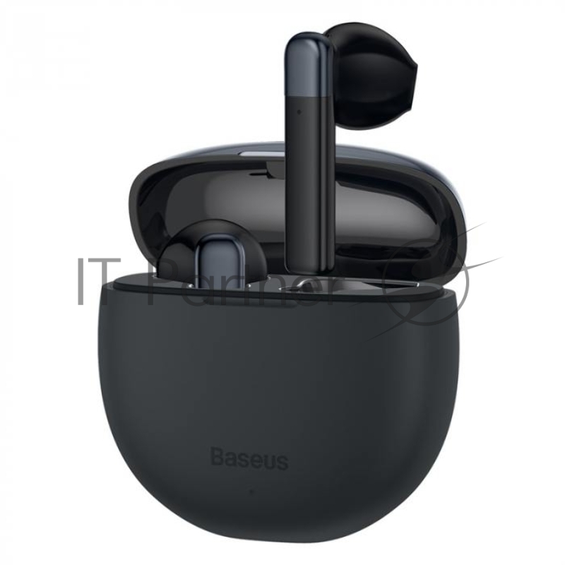 Наушники BASEUS Encok True W2, беспроводные, BT 5.0, черный