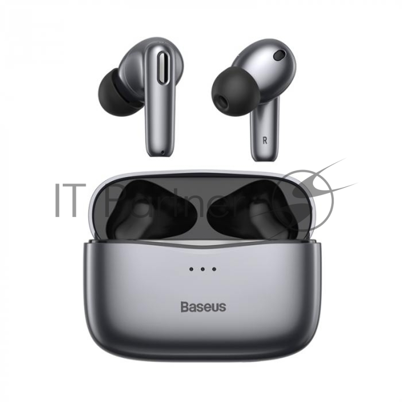 Наушники BASEUS SIMU S2, ANC, беспроводные, BT 5.0, серый