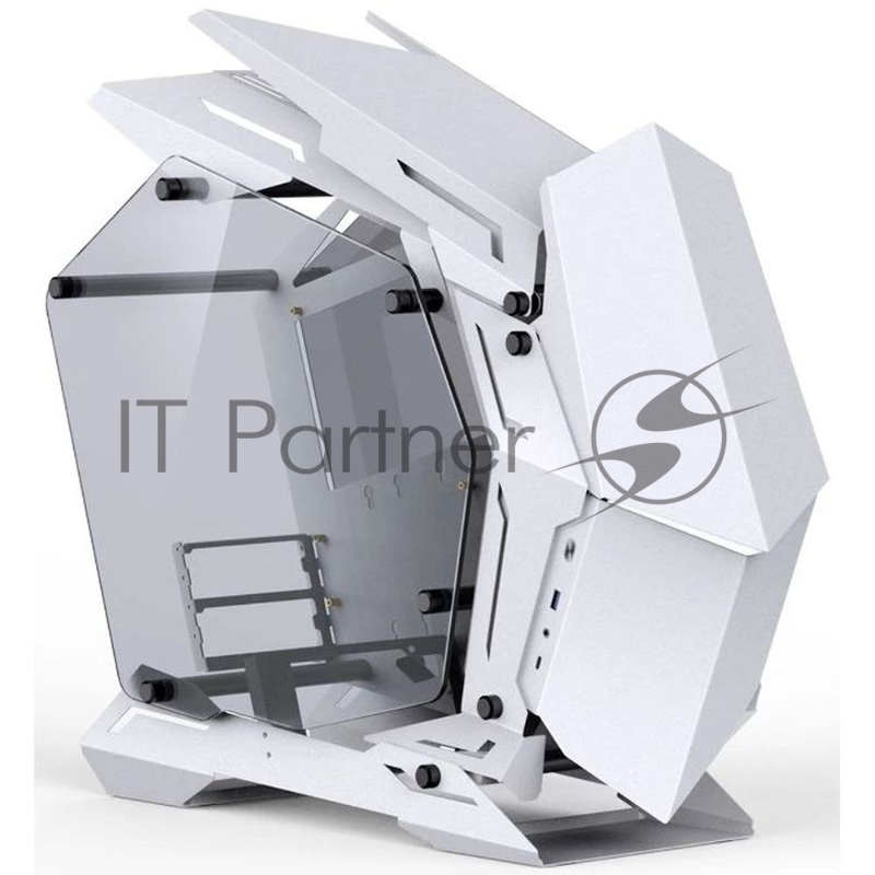 Корпус JONSBO MOD-3 Mini White без БП, боковые панели из закаленного стекла, mini-ITX, micro-ATX, белый
