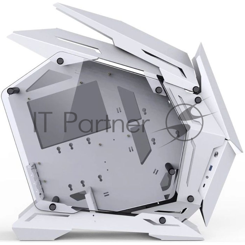Корпус JONSBO MOD-3 Mini White без БП, боковые панели из закаленного стекла, mini-ITX, micro-ATX, белый