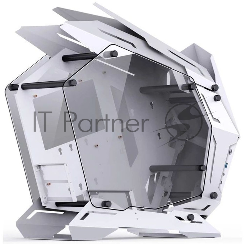 Корпус JONSBO MOD-3 Mini White без БП, боковые панели из закаленного стекла, mini-ITX, micro-ATX, белый