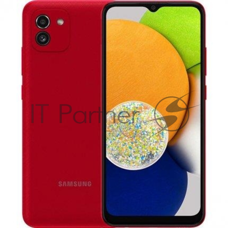 Смартфон Samsung Galaxy A03 32GB Red SM-A035FZRDSKZ