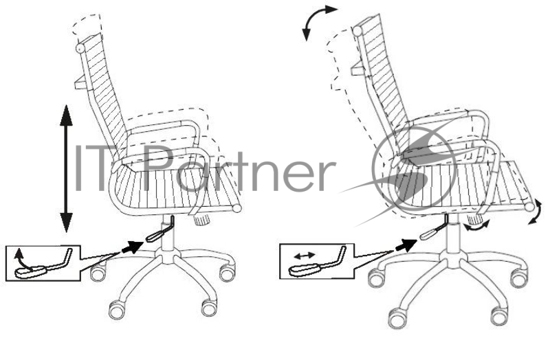 Кресло руководителя Бюрократ CH-883/IVORY слоновая кость искусственная кожа крестовина хром (упаковка из 2х шт)