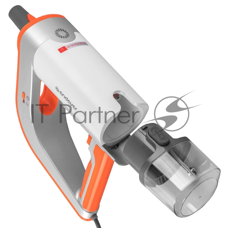 Паровая швабра Endever Odyssey Q-621, белый/оранжевый цвет, 1500 Вт, объем резервуара 0,35 л, подача пара 35 г/мин, по 4 шт/уп