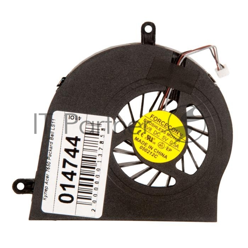 Вентилятор (кулер) для ноутбука Acer Aspire 7335 7650, 7750, 7560, 7560G, 7750G, 7750ZG, Gateway NV75S, NV77H, Packard Bell EasyNote LS11, LS11HR, LS11SB, LS44SB, LS44HR P7YS5