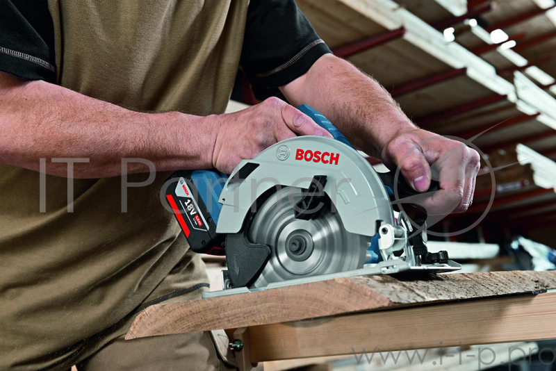 Циркулярная пила (дисковая) Bosch GKS 18V-57 18Вт (ручная)