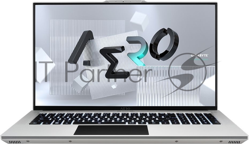 Ноутбук GIGABYTE Aero 17, 17.3, IPS, Intel Core i7 12700H 2.3ГГц, 16ГБ, 2ТБ SSD, NVIDIA GeForce RTX 3070 Ti для ноутбуков - 8192 Мб, Windows 11 Professional, XE5-73RU738HP, черный