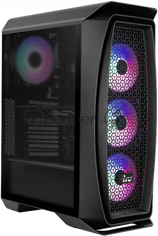 Компьютер IRU Game 310H5GMA MT i5 11400F (2.6) 16Gb SSD1Tb RTX3060 12Gb Free DOS GbitEth 650W черный