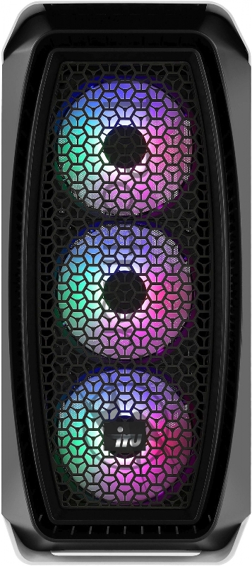 Компьютер IRU Game 310H5GMA MT i5 11400F (2.6) 16Gb SSD1Tb RTX3050 8Gb Free DOS GbitEth 650W черный