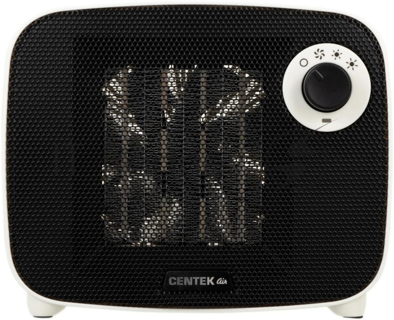 Тепловентилятор CENTEK CT-6023, 1500Вт, белый, черный