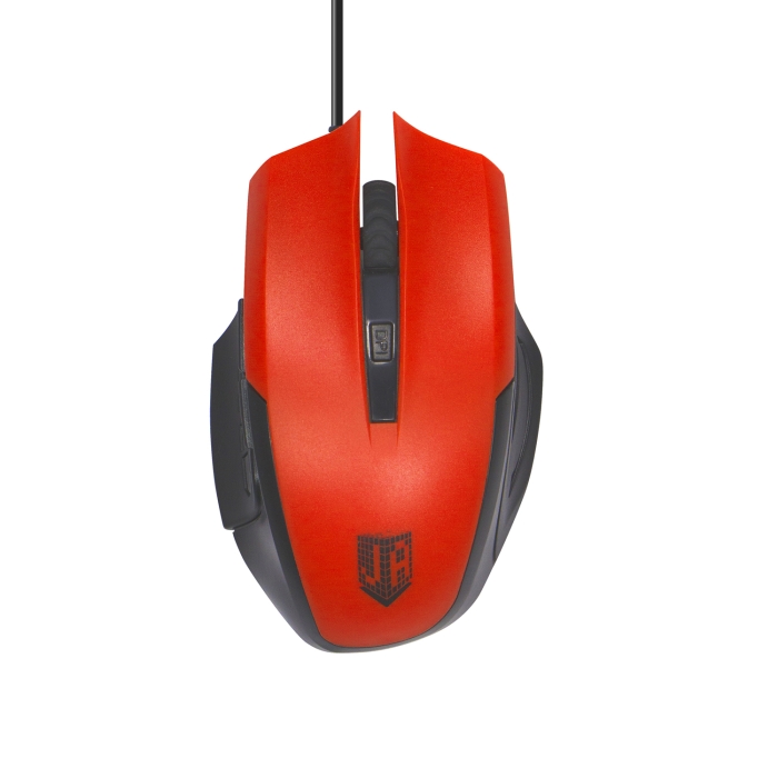Проводная мышь Jet.A Comfort OM-U54 красная (800/1200/1600/2400dpi, 5 кнопок, USB)