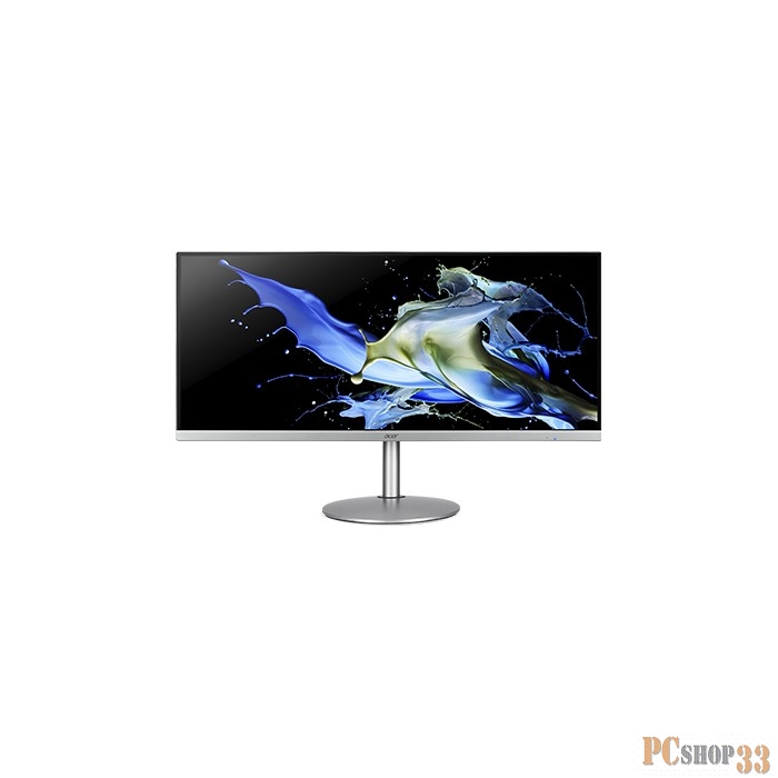 Монитор 34 ACER CB342CKCsmiiphuzx 21:9, IPS, 3440x1440, 1ms, 400cd, 75Hz, 2xHDMI(2.0) + 1xDP(1.2) + Type-C(PD65W) + USB3.0(1up 2down) + Audio Out, 3Wx2, FreeSync, HDR 400, hadj150 ZeroFrame, Silver/Black