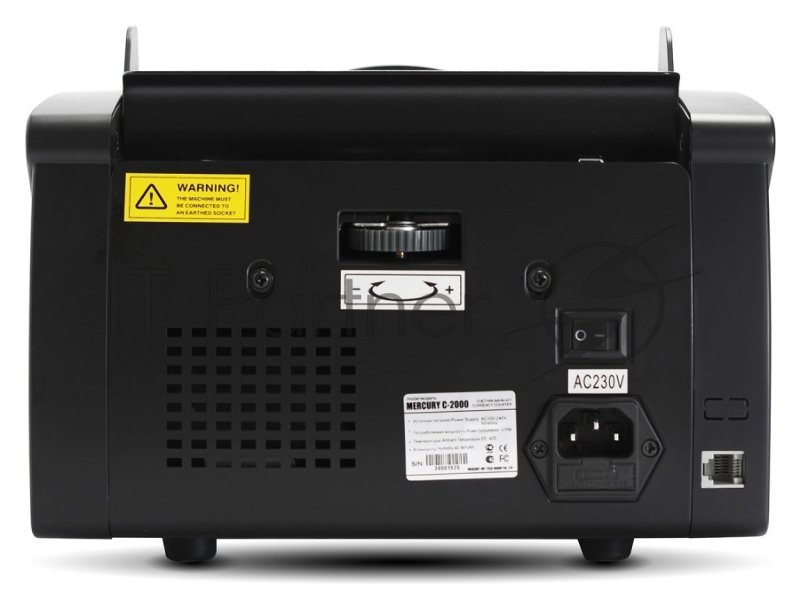 Счетчик банкнот Mertech C-3000 автоматический мультивалюта черный