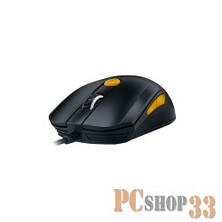 Мышь проводная Genius M8-610 чёрный оранжевый USB 800-8200dpi, 6 кнопок, память на 4 игровых профиля