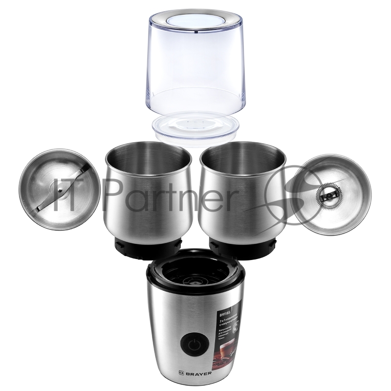 Кофемолка с капучинатором BRAYER BR1185