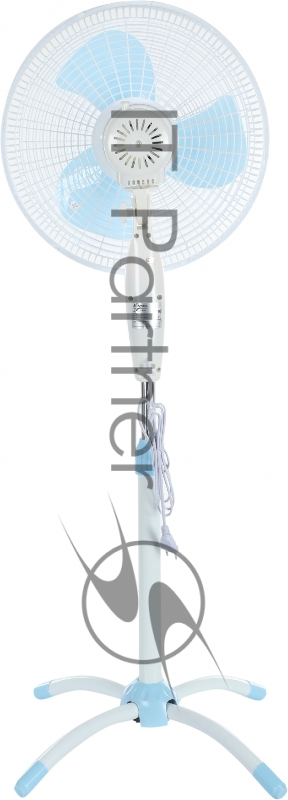 Вентилятор напольный PRIMERA SFP-4203MX, белый и голубой
