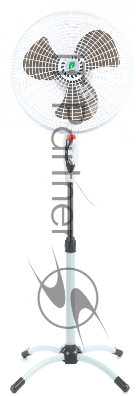 Вентилятор напольный PRIMERA SFP-4003MX, серый и белый