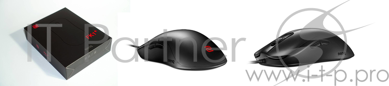 Мышь игровая профессиональная BENQ Zowie, FK1+ Large, правша - левша, 7 кн., USB кабель 2м, 400/800