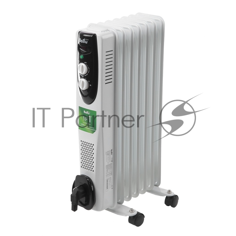 Радиатор масляный Ballu Classic BOH/CL-07WRN 1500Вт белый
