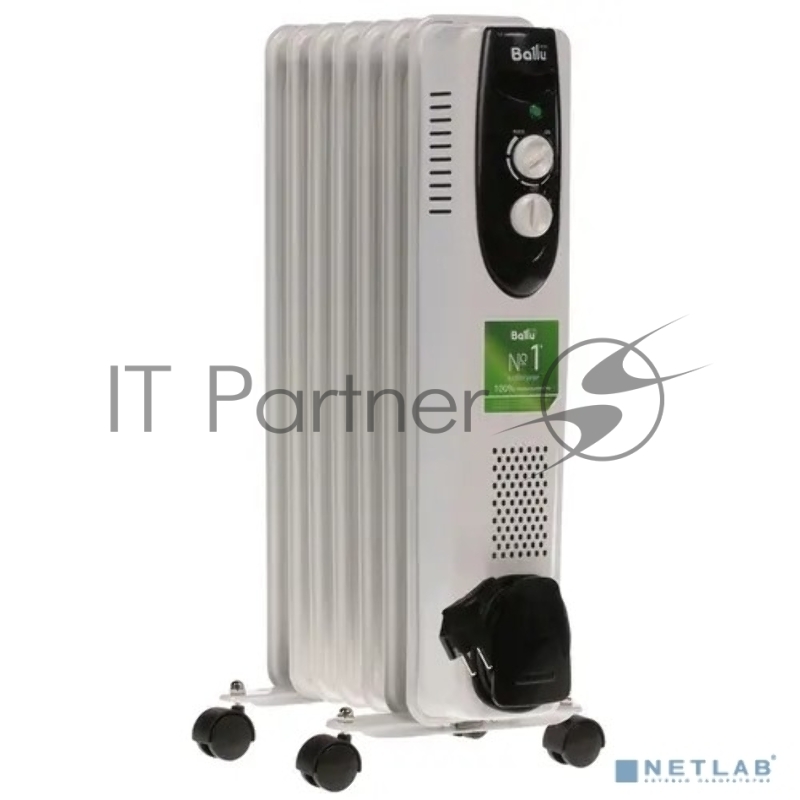 Радиатор масляный Ballu Classic BOH/CL-07WRN 1500Вт белый
