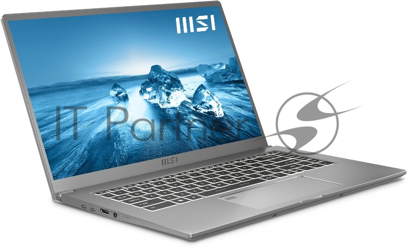 Ноутбук MSI Prestige 15 A12UD-223RU Core i7 1280P 16Gb SSD1Tb NVIDIA GeForce RTX 3050 Ti 4Gb 15.6 UHD (3840x2160) Windows 11 Professional silver WiFi BT Cam