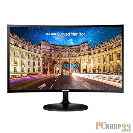 Монитор Samsung 27 C27F390FHR VA LED изогнутый 16:9 1920x1080 4ms 250cd 3000:1 178/178 D-Sub HDMI 60Hz Tilt VESA Black 1 year