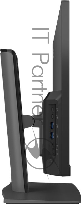 Моноблок MSI Modern AM242 11M-1000RU 23.8 Full HD PG 7505 (2) 4Gb SSD128Gb UHDG Windows 11 Professional GbitEth WiFi BT 120W клавиатура мышь Cam черный 1920x1080