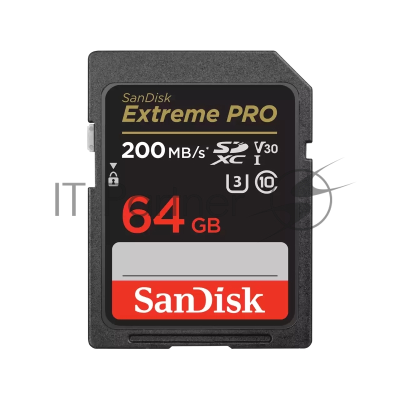 Карта памяти SanDisk Extreme PRO 64GB SDXC Memory Card 200MB/s