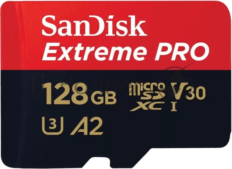 Карта памяти SanDisk Extreme Pro microSD UHS I Card 128GB for 4K Video on Smartphones, Action Cams & Drones 200MB/s Read, 90MB/s Write, Lifetime Warranty