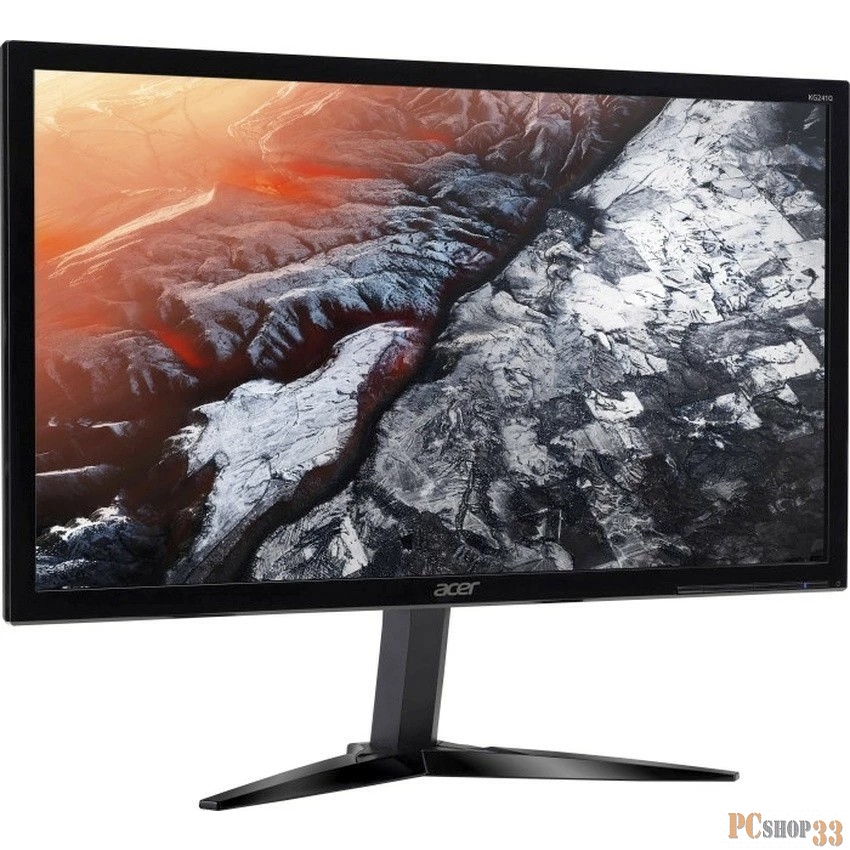 МОНИТОР 23.8 Acer Gaming Nitro KG241YSbiip Black (VA, 1920x1080, 165Hz, 1ms, 178°/178°, 250 cd/m, 100,000,000:1, +2xНD