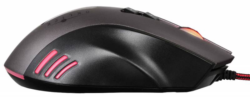 Мышь Oklick 805G V2 черный оптическая (3200dpi) USB игровая (7but)
