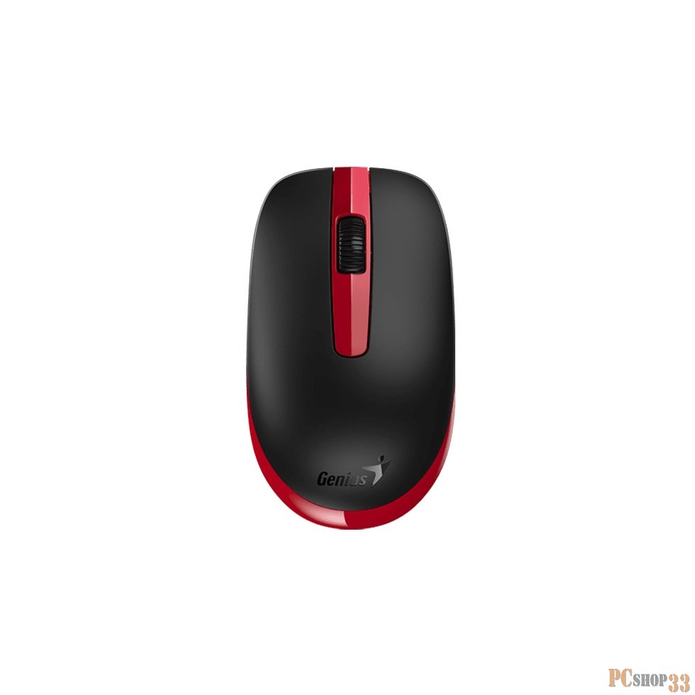 Мышь беспроводная NX-7007 красно-черная (black, G5 Hanger), 2.4GHz wireless, BlueEye 1200 dpi, 1xAA