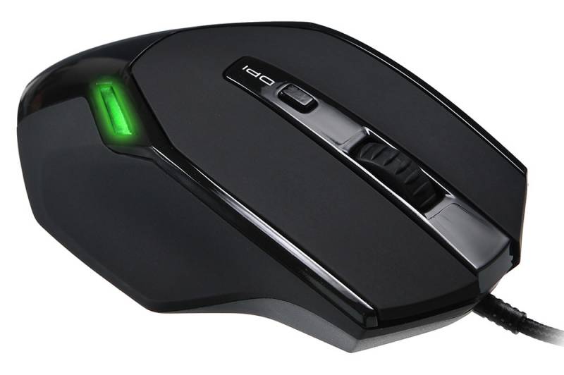 Мышь Oklick 835G черный оптическая USB игровая (5but)