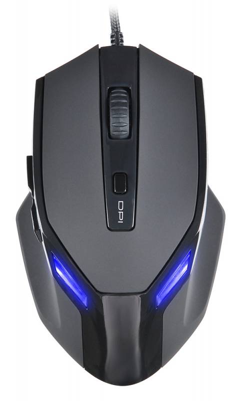 Мышь Oklick 835G черный оптическая USB игровая (5but)