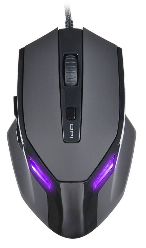 Мышь Oklick 835G черный оптическая USB игровая (5but)