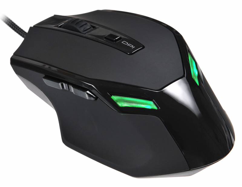 Мышь Oklick 835G черный оптическая USB игровая (5but)