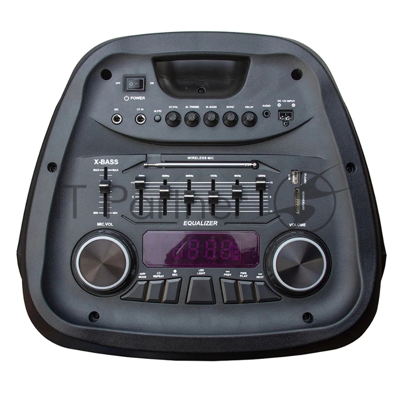 Колонка ElTRONIC 12 (20-56) динамик 2шт/12 черная с TWS