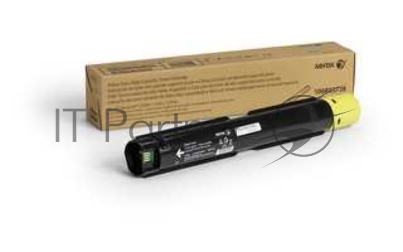 Тонер картридж 106R03738 повышенной емкости для Xerox C7020/25/30, желтый, 16500 стр