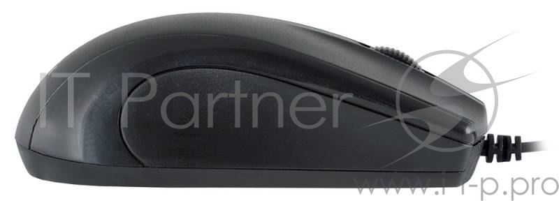 Мышь Oklick 185M черный оптическая (1000dpi) USB (2but)