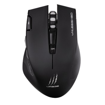 Мышь Hama uRage Unleashed черный оптическая (4000dpi) беспроводная USB игровая (5but)