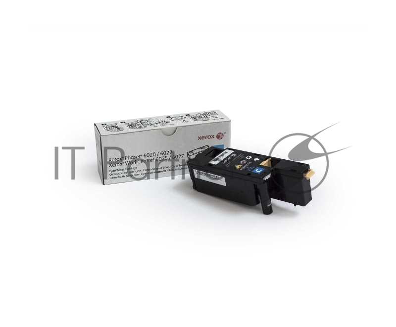 Тонер картридж Xerox 106R02756 Phaser 6020/WorkCentre 6025/6027 голубой, 1000 стр