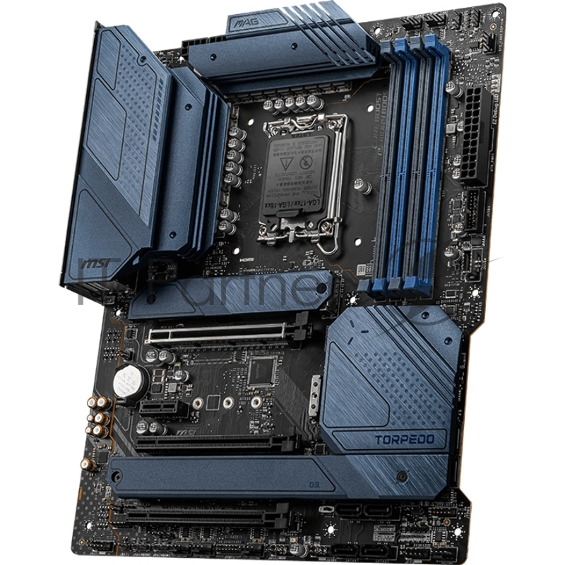 Материнская плата MSI MAG Z690 TORPEDO Soc-1700 Intel Z690 4xDDR5 ATX AC`97 8ch(7.1) 2.5Gg RAID+HDMI+DP