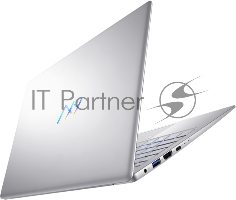 Ноутбук Machenike Machcreator-14 14(1920x1080 IPS 60Hz)/Intel Core i7 11390H(3.4Ghz)/16384Mb/512PCIS Iris Xe Graphics/Cam/BT/WiFi/65WHr/war 1y/1.4kg/silver/DOS + fingerprint, RU white backlight kbd